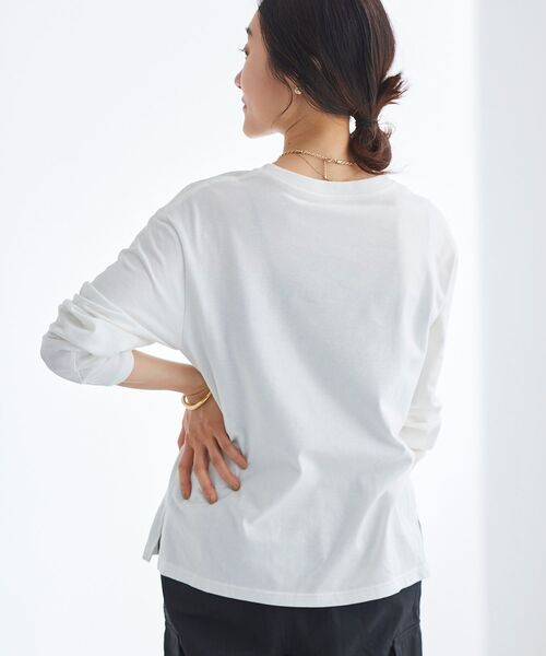 le.coeur blanc（ルクールブラン）の「モノクロフォトロンTEE（Tシャツ/カットソー・レディース・A/B・38）」の22枚目の写真