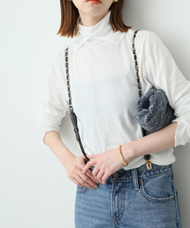 【MILLER/ミラー】SLOBE別注 SHEER RIB タートルネック