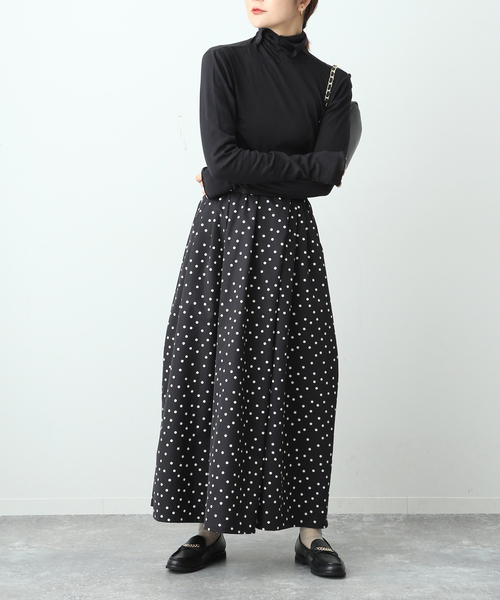 SLOBE IENA（スローブイエナ）の「【MILLER/ミラー】SLOBE別注 SHEER RIB タートルネック（その他トップス・レディース・ホワイト/グレー/アイボリー/ブラック・FREE）」の10枚目の写真