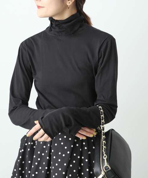 SLOBE IENA（スローブイエナ）の「【MILLER/ミラー】SLOBE別注 SHEER RIB タートルネック（その他トップス・レディース・ホワイト/グレー/アイボリー/ブラック・FREE）」の14枚目の写真