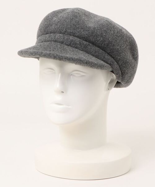 EDIT COLOGNE(エディットコロン)の「ウールキャスケット(キャスケット・レディース・グレー/ベージュ・フリ-)」の1枚目の写真