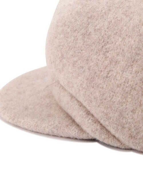 EDIT COLOGNE(エディットコロン)の「ウールキャスケット(キャスケット・レディース・グレー/ベージュ・フリ-)」の8枚目の写真