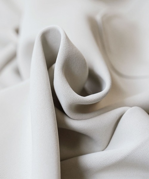 mili an deni（ミリアンデニ）の「スクーバ素材ジョガーパンツ（スラックス・レディース・モカ/ネイビー/ブラウン/ブラック/アイボリー・L/M）」の14枚目の写真