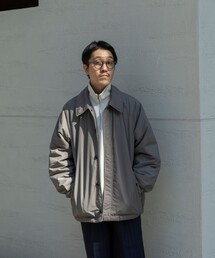 SHIPS:〈撥水〉Thinsulate 中綿 ハリントンジャケット