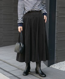 『洗濯可』FORK&SPOON　コーデュロイスカート