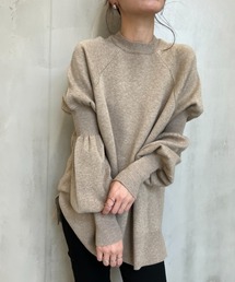 y/m | バルーンスリーブニットトップス(ニット/セーター)