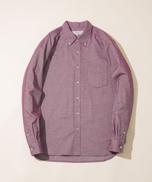 URBAN RESEARCH ROSSO MEN（アーバンリサーチロッソメン）の「『抗菌/防臭』『XXLサイズあり』ハイパフォーマンスフランネルシャツ（シャツ/ブラウス・メンズ・ブラック/ネイビー/グレー系その他/ボルドー/カーキ/アイボリー/グレー/ブラウン系その他/ブルー系その他・SMALL/X-LARGE/MEDIUM/LARGE/XX-LARGE）」の9枚目の写真