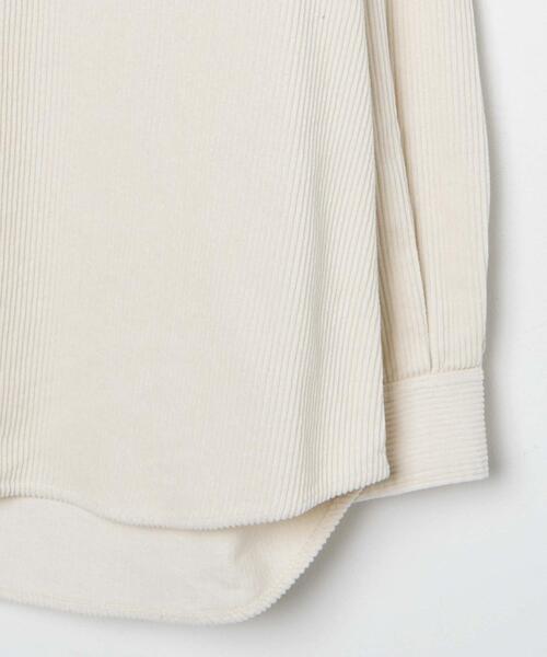 WEGO（ウィゴー）の「WEGO/コーデュロイルーズシャツ（シャツ/ブラウス・メンズ・アイボリー/ブラック・MEDIUM/LARGE）」の18枚目の写真