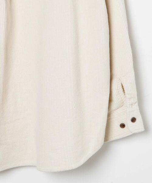 WEGO（ウィゴー）の「WEGO/コーデュロイルーズシャツ（シャツ/ブラウス・メンズ・アイボリー/ブラック・MEDIUM/LARGE）」の19枚目の写真