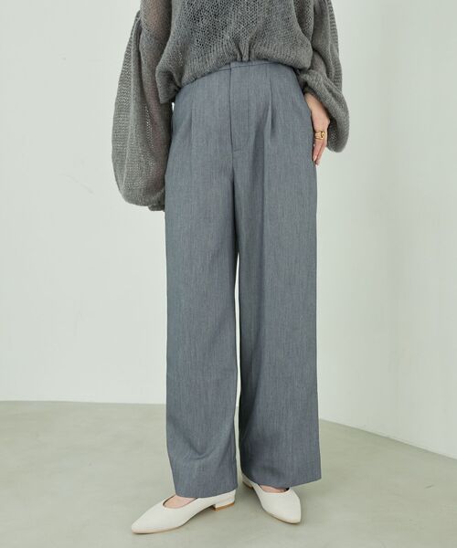 MAJESTIC LEGON（マジェスティックレゴン）の「リボンサス付き3wayパンツ（その他パンツ・レディース・グレー/ブラック/ピンク・MEDIUM）」の14枚目の写真