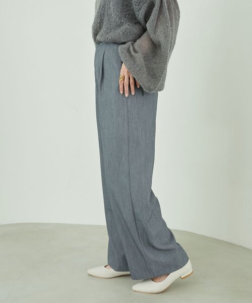 MAJESTIC LEGON（マジェスティックレゴン）の「リボンサス付き3wayパンツ（その他パンツ・レディース・グレー/ブラック/ピンク・MEDIUM）」の16枚目の写真