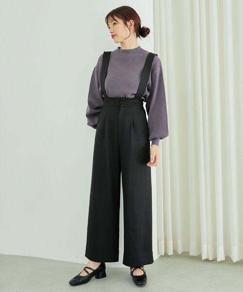 MAJESTIC LEGON（マジェスティックレゴン）の「リボンサス付き3wayパンツ（その他パンツ・レディース・グレー/ブラック/ピンク・MEDIUM）」の20枚目の写真