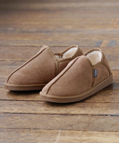 MinoriTY(マイノリティ)の「【MEI】”履く毛布”もこもこ裏起毛ムートンシューズ スリッパ サンダル メンズ ウィメンズ【MinoriTY】(サンダル・メンズ・ブラック/キャメル/グレー・S/M/L)」の3枚目の写真