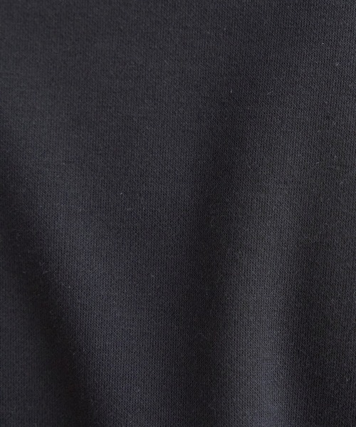 IKKA LOUNGE(イッカラウンジ)の「ポンチモックネックロンT(Tシャツ/カットソー・メンズ・グレー/ホワイト/ブラック・M/L/XL/S)」の5枚目の写真