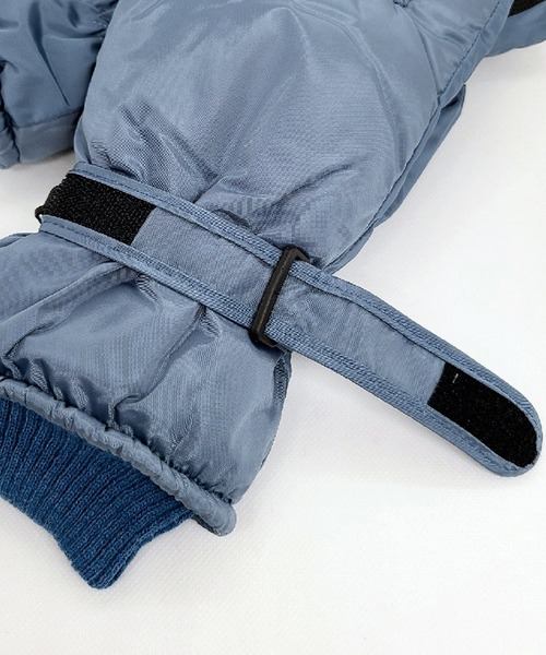 DAY CLOSET（デイ クローゼット）の「メンズ 裏起毛リブグリップグローブ（手袋・メンズ・ブルー/ブルーグレー/ブラック/ネイビー・ONE SIZE）」の5枚目の写真