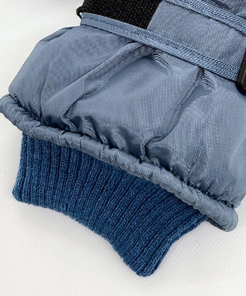 DAY CLOSET（デイ クローゼット）の「メンズ 裏起毛リブグリップグローブ（手袋・メンズ・ブルー/ブルーグレー/ブラック/ネイビー・ONE SIZE）」の6枚目の写真