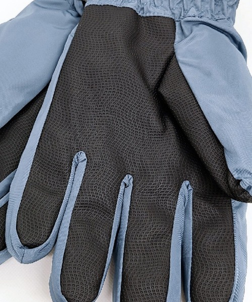 DAY CLOSET（デイ クローゼット）の「メンズ 裏起毛リブグリップグローブ（手袋・メンズ・ブルー/ブルーグレー/ブラック/ネイビー・ONE SIZE）」の7枚目の写真