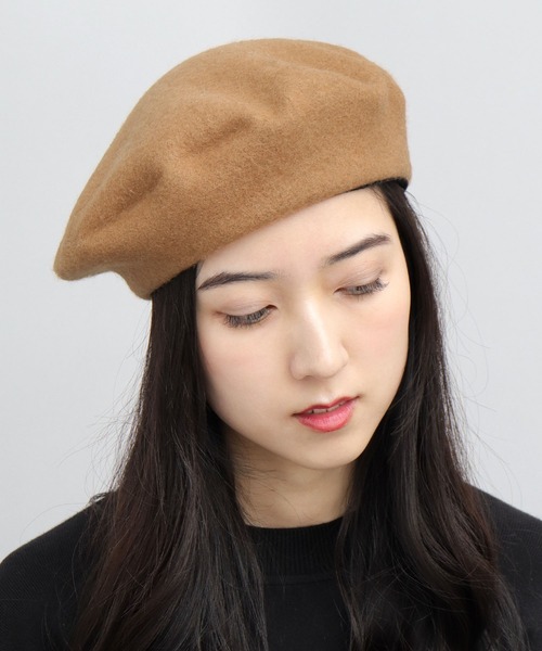 セール】ウール ベレー帽（ハンチング/ベレー帽）｜A.M.S.（エー