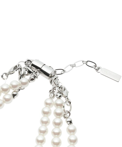 INDIVI（インディヴィ）の「【マルチWAY】3点セットパール調ネックレス（ネックレス・レディース・オフホワイト/ホワイト系8・00）」の9枚目の写真