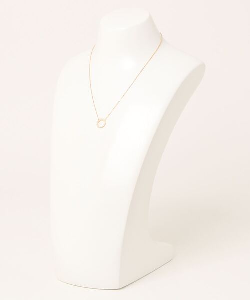 ESTELLE（エステール）の「シルバー キュービックジルコニア ネックレス ESTELLE/エステール（ネックレス・レディース・イエロー・40cm）」の10枚目の写真