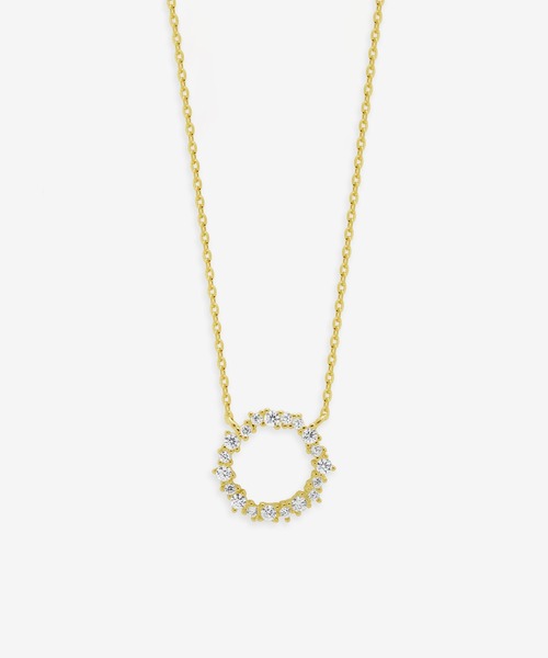 ESTELLEネックレス シルバー キュービックジルコニア ネックレス ESTELLE