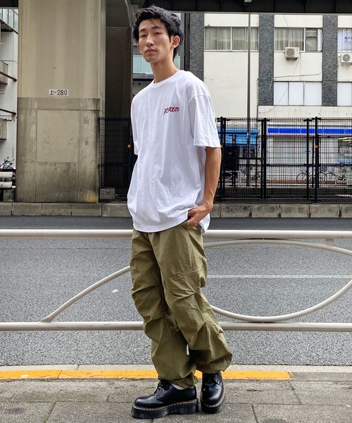 DC（ディーシー）の「【ムラサキスポーツ限定】DC/ディーシー 半袖Tシャツ バックプリント スカル ワイドフィット DST241094（Tシャツ/カットソー・メンズ・ブラック/ホワイト・L/M/XL/2XL）」の11枚目の写真