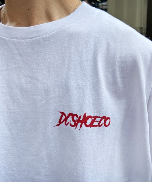 DC（ディーシー）の「【ムラサキスポーツ限定】DC/ディーシー 半袖Tシャツ バックプリント スカル ワイドフィット DST241094（Tシャツ/カットソー・メンズ・ブラック/ホワイト・L/M/XL/2XL）」の6枚目の写真