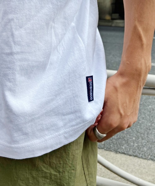 DC（ディーシー）の「【ムラサキスポーツ限定】DC/ディーシー 半袖Tシャツ バックプリント スカル ワイドフィット DST241094（Tシャツ/カットソー・メンズ・ブラック/ホワイト・L/M/XL/2XL）」の7枚目の写真