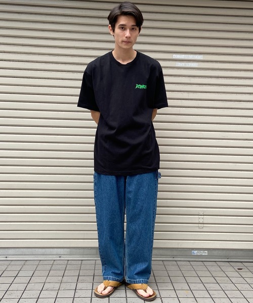 DC（ディーシー）の「【ムラサキスポーツ限定】DC/ディーシー 半袖Tシャツ バックプリント スカル ワイドフィット DST241094（Tシャツ/カットソー・メンズ・ブラック/ホワイト・L/M/XL/2XL）」の18枚目の写真