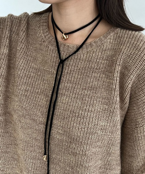 GOLDY(ゴールディ)の「〈GOLDY/ゴールディ〉ドロップチョーカー(チョーカー・レディース・シルバー/ゴールド・FREE)」の3枚目の写真