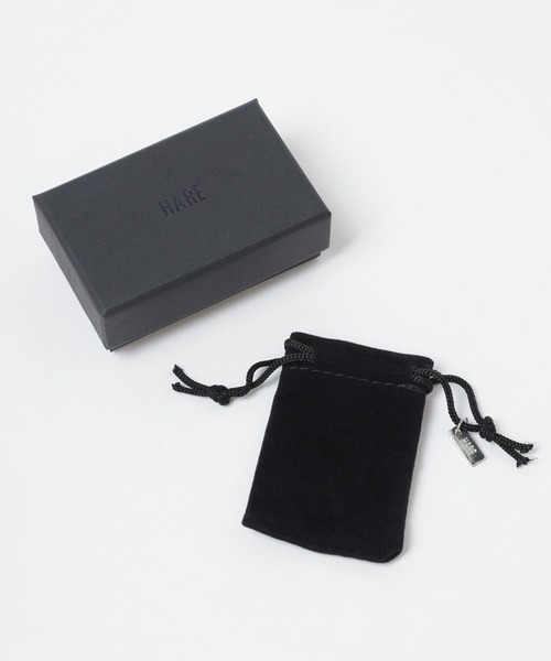 HARE（ハレ）の「ステンレスダブルリング(HARE)（リング・メンズ・シルバー系その他/シルバー系その他2・FREE）」の4枚目の写真