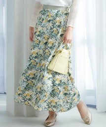 miclat（ミクラ）の「大きいサイズ　花柄スカート　miclat（スカート）」