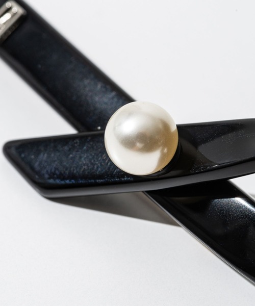 ALEXANDRE DE PARIS(アレクサンドルドゥパリ)の「ALEXANDRE DE PARIS BALL PIN アレクサンドル ドゥ パリ ボールピン(ヘアピン・レディース・ブラック・FREE)」の5枚目の写真