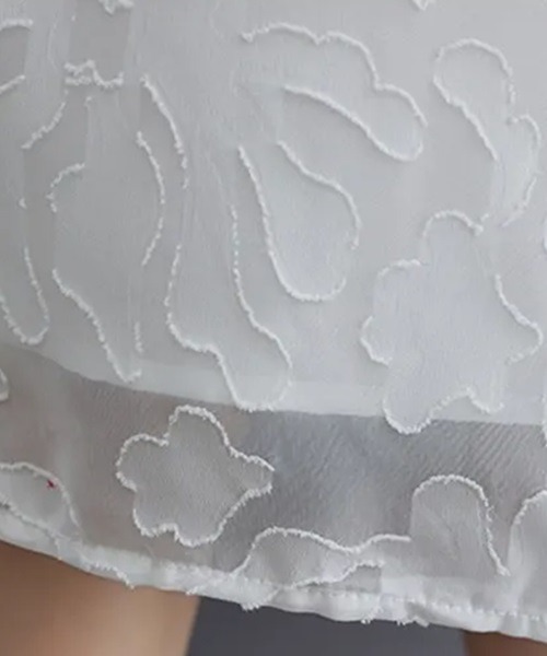 H.TOKYO NUIT(エイチトウキョウニュイ)の「オケージョンドレス/フレアワンピース【結婚式/パーティードレス】(ドレス・レディース・ベージュ/ホワイト/ブラック・MEDIUM/LARGE/XX-LARGE/X-LARGE)」の8枚目の写真