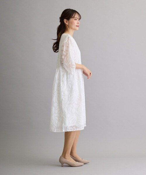 H.TOKYO NUIT(エイチトウキョウニュイ)の「オケージョンドレス/フレアワンピース【結婚式/パーティードレス】(ドレス・レディース・ベージュ/ホワイト/ブラック・MEDIUM/LARGE/XX-LARGE/X-LARGE)」の16枚目の写真
