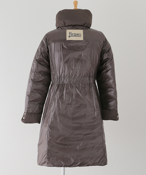 HERNO/ヘルノ】STAND COLLAR LONG DOWN ロングダウン（ダウン
