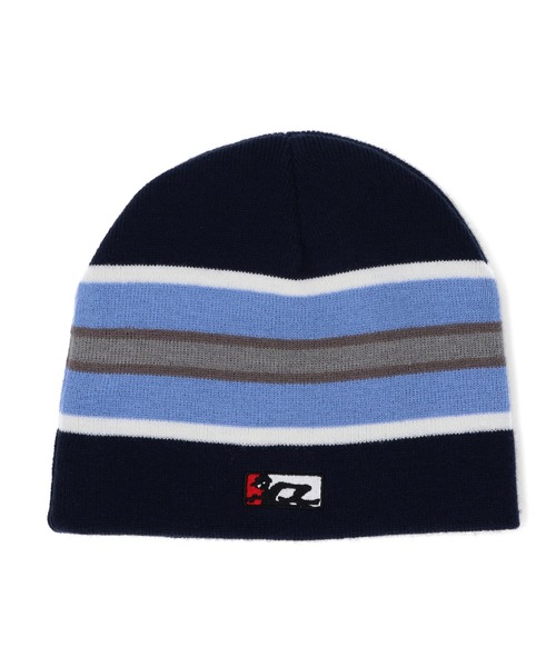 XLARGE（エクストララージ）の「SCRATCH LOGO STRIPED SINGLE BEANIE（ニットキャップ/ビーニー・メンズ・レッド/ブルー/ブラック・ONE SIZE）」の9枚目の写真