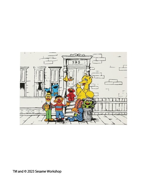 ポストカード イラスト イラスト ポストカード（ステーショナリー）｜SESAME STREET