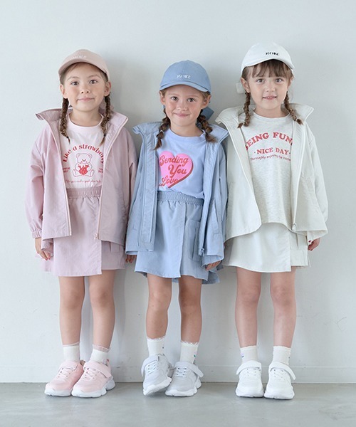 Lycee mine（リセマイン）の「アソートカレッジロゴプリントトレーナー（スウェット・キッズ・ミント/サックスブルー/ネイビー/ベージュ/ラベンダー/ピンク/オートミール/レモンイエロー・140cm/130cm/100cm/110cm/150cm/120cm）」の9枚目の写真