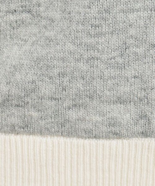 adabat（アダバット）の「◆バックデザインあり フルジップニット（ニット/セーター・レディース・ネイビー/ライトグレー・36/38/40/42）」の12枚目の写真