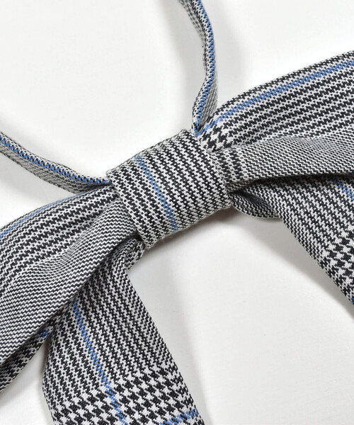 ZIDDY（ジディ）の「【 ニコ☆プチ 掲載 】リボンタイ付きプリーツスカパン (130~160cm)（スカート・キッズ・グレー/ブラック・130cm/150cm/FREE/140cm）」の14枚目の写真