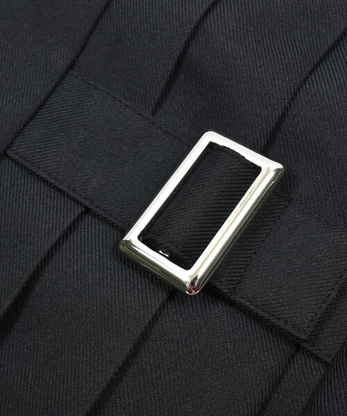 ZIDDY（ジディ）の「【 ニコ☆プチ 掲載 】リボンタイ付きプリーツスカパン (130~160cm)（スカート・キッズ・グレー/ブラック・130cm/150cm/FREE/140cm）」の21枚目の写真