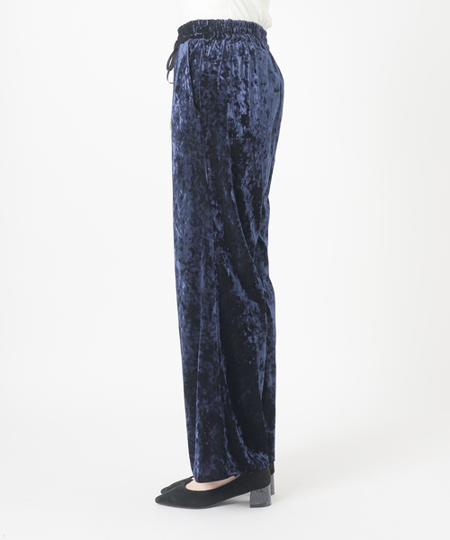 IENA LA BOUCLE（イエナラブークル）の「IENA LA BOUCLE クラッシュベロアイージーパンツ（その他パンツ・レディース・チャコールグレー/ネイビー・34/36/38/40）」の22枚目の写真