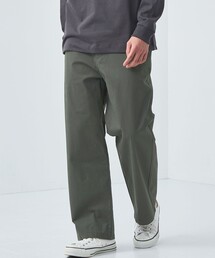 green label relaxing | コットンツイル ワイドストレート パンツ(その他パンツ)
