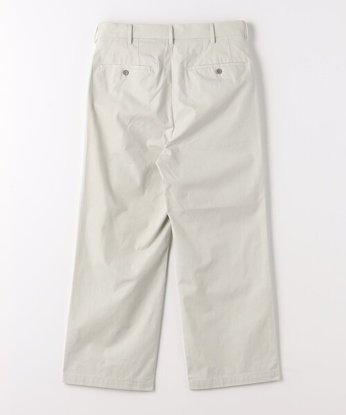 green label relaxing（グリーンレーベルリラクシング）の「コットンツイル ワイドストレート パンツ（その他パンツ・メンズ・ダークグレー/ライトグレー/ダークグリーン・S/M/XL/L）」の21枚目の写真