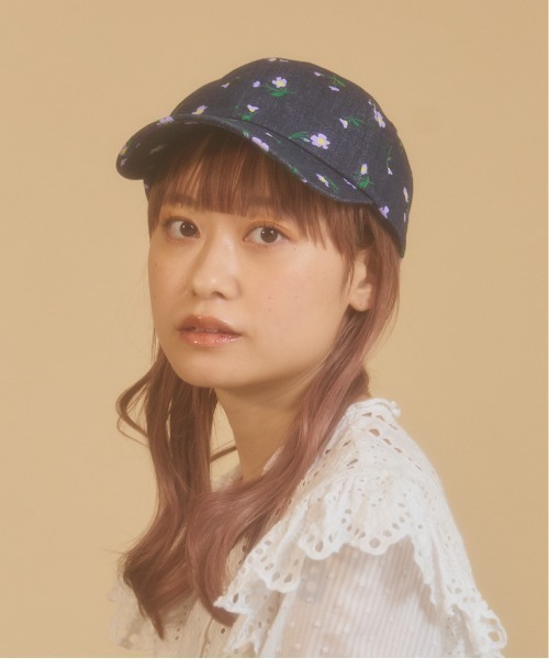 kaorinomori(カオリノモリ)の「kaorinomori ニームキャップ / カオリノモリ(キャップ・レディース・ライトブルー/ブラック/ネイビー・FREE)」の1枚目の写真