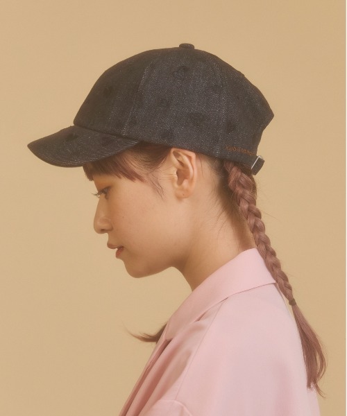 kaorinomori(カオリノモリ)の「kaorinomori ニームキャップ / カオリノモリ(キャップ・レディース・ライトブルー/ブラック/ネイビー・FREE)」の8枚目の写真