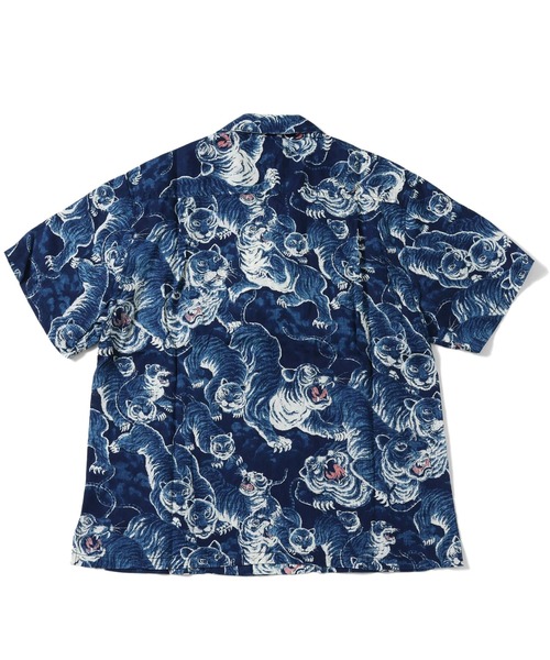 GYPSY&SONS（ジプシーアンドサンズ）の「INDIGO HUNDLED TIGER SHIRTS（シャツ/ブラウス・メンズ・インディゴブルー・LARGE）」の3枚目の写真