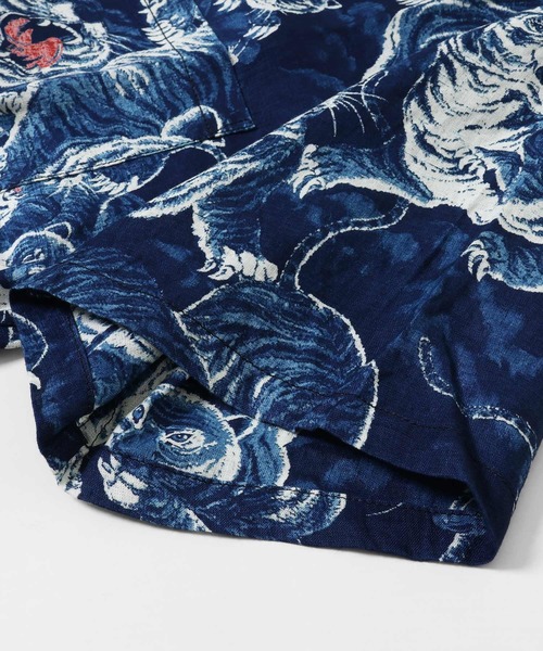 GYPSY&SONS（ジプシーアンドサンズ）の「INDIGO HUNDLED TIGER SHIRTS（シャツ/ブラウス・メンズ・インディゴブルー・LARGE）」の7枚目の写真