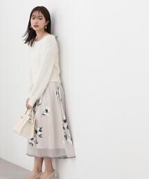 PROPORTION BODY DRESSING | フラワーギャザースカート(スカート)